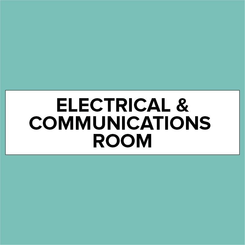 Electrical & Communications Room Signs - Statutory Signs